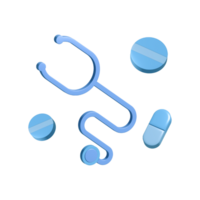 3d medicinsk element png