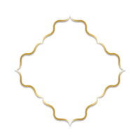 d'oro ornamento telaio png