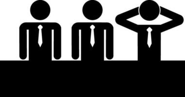 Business people or team work icon. vector