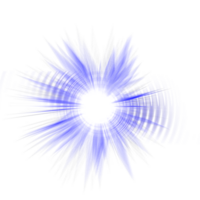 effetto luce blu png