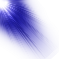 ponto de luz azul png