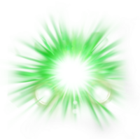 glow green light effect png