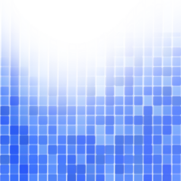 azul geométrico mosaico formas png