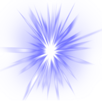 Blau Licht platzen png