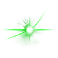 groen lens gloed png