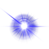 efeito de luz azul png