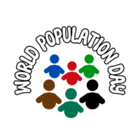 Welt Population Tag Text, Welt Population Tag Kalligraphie, Population Tag Beschriftung Inschrift Clip Art auf transparent Hintergrund, Population Digital Kunst, Population Clip Art, Population Symbol png