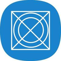 Do not tumble dry Vector Icon Design