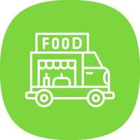 Food truck Vector Icon Design
