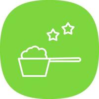 Scoop Vector Icon Design