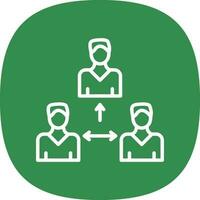 Third party Vector Icon Design