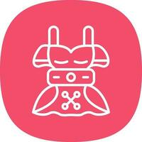 Dirndl Vector Icon Design