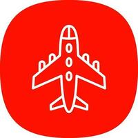 Plane Vector Icon Design