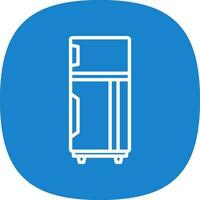 Fridge Vector Icon Design