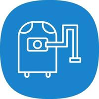 Vaccum cleaner Vector Icon Design