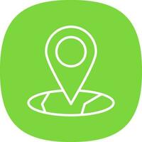 Map pointer Vector Icon Design