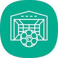 Goal Vector Icon Design