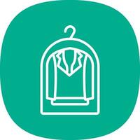 Dry clean Vector Icon Design