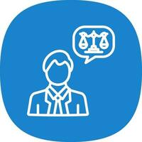 Legal advice Vector Icon Design