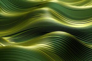 stock photo of an diagonal artficial green topography line art photography Generated AI