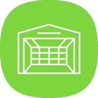 Goal box Vector Icon Design