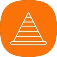 Pyramid Vector Icon Design