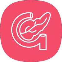 Pancreas Vector Icon Design