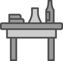 Table Vector Icon Design