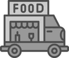 Food Truck Vector Icon Design