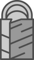 Sleeping bag Vector Icon Design