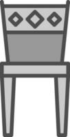 Chair Vector Icon Design