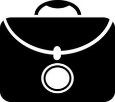 Briefcase icon or sign and symbol. vector