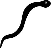 Character of a eel. vector