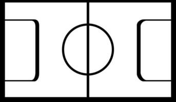 Basketball court icon vector