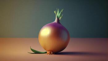 fresh onion vegetable healthy food with shadow , photo