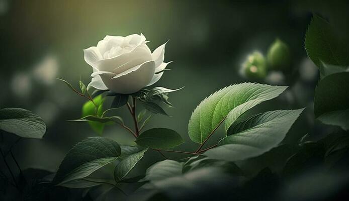 green rose flower wallpaper