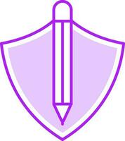 Vector illustration of Edit safety or security icon.