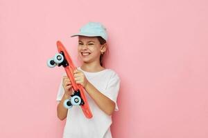 pretty young girl posing white tshirt emotion Lifestyle unaltered photo