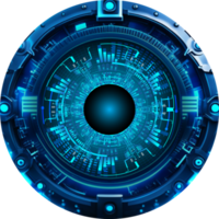 Modern Technology Eye Cybersecurity Crop-out png