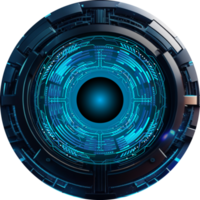 Modern Technology Eye Cybersecurity Crop-out png
