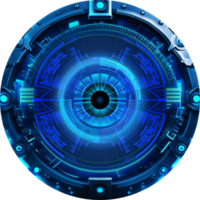 Modern Technology Eye Cybersecurity Crop-out png