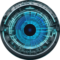 moderno tecnologia occhio sicurezza informatica ritagliare png