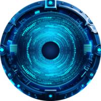 Modern Technology Eye Cybersecurity Crop-out png