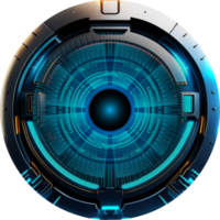Modern Technology Eye Cybersecurity Crop-out png