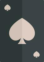 Card, Game, Spade Card, Spade Icon. vector