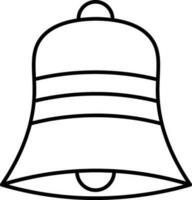 Bell, christmas, holiday icon vector