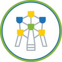 Atomium Vector Icon Design