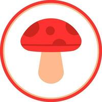 Fungus Vector Icon Design