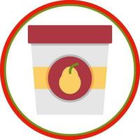 Luikse siroop Vector Icon Design