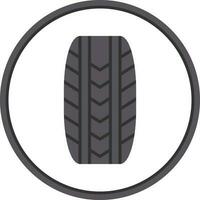 Tire Vector Icon Design